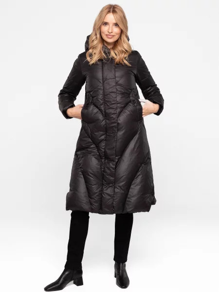 Haină de iarnă Perso negru