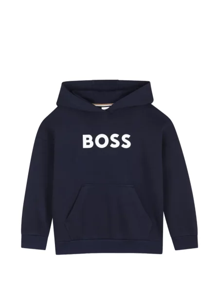 Bluza z kapturem dziecięca Bosswear niebieska