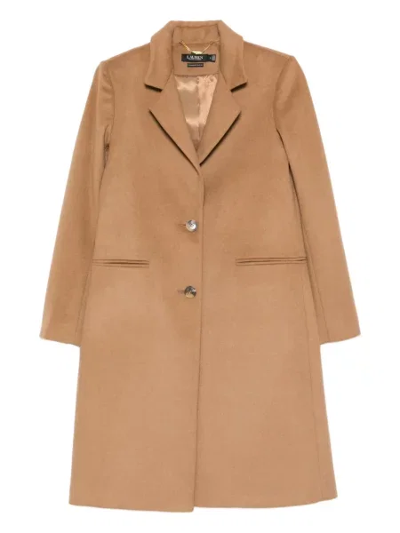 Palton Lauren Ralph Lauren de lână maro