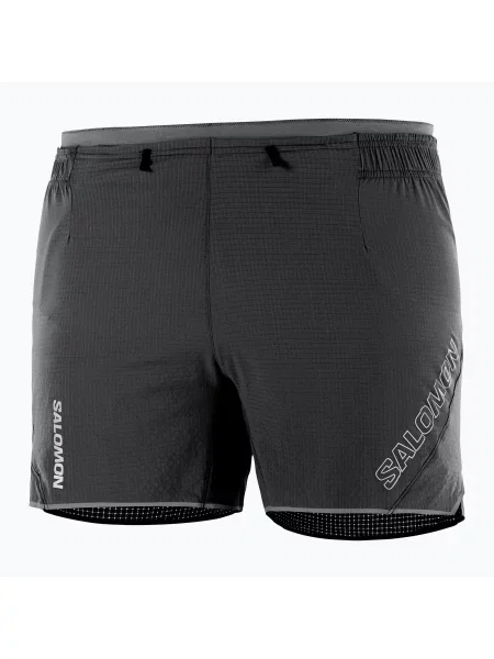 Мъжки шорти за бягане Salomon Sense Aero 5" black черно
