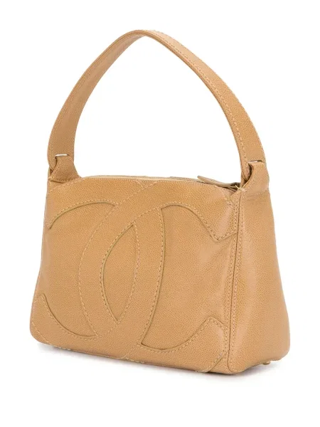 Kabelka Chanel Pre-owned hnědá