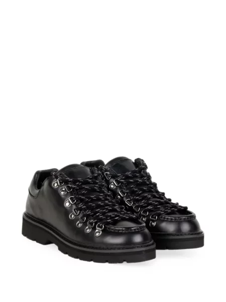 Sneakerși Stokton din dantelă negru