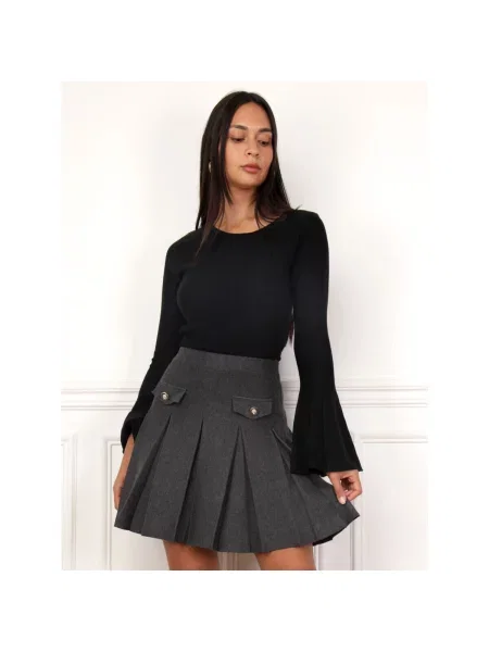 Fustă La Modeuse gri