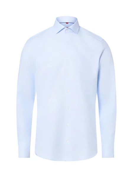 Finshley & Harding Koszula Mężczyźni Slim Fit 38 niebieski