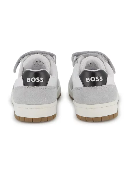 BOSS Sportcipő TRAINERS szürke fehér
