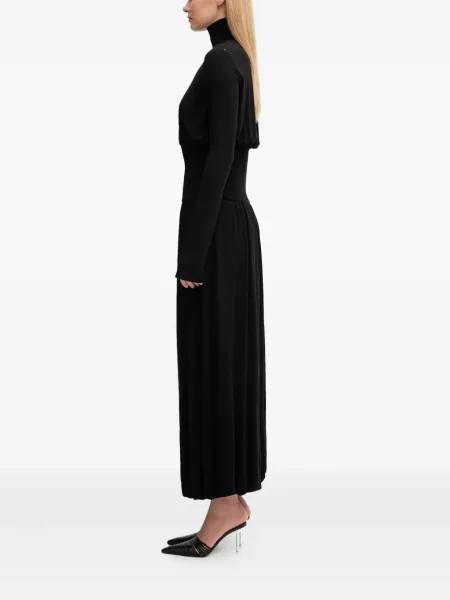 Lung rochie midi Sportmax negru