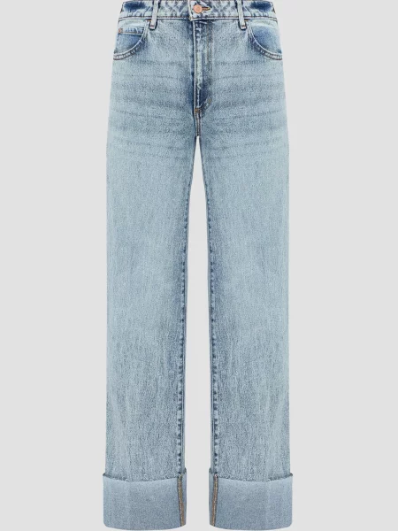 Прямі джинси GUESS блакитний
