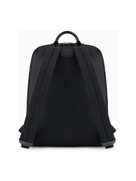 Torba Emporio Armani skórzana czarna