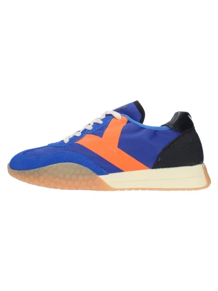 Sneakersy Kehnoo zamszowe niebieskie