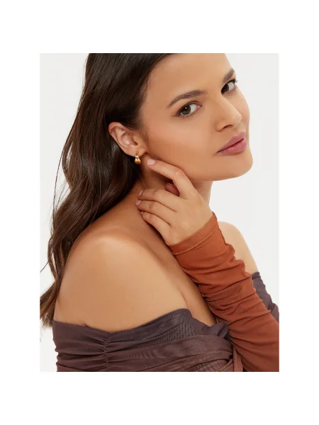 Обеци Guess златисто