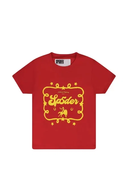 Tricou Sp5der cu imagine roșu