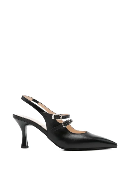 Полуотворени обувки Nero Giardini с катарама черно