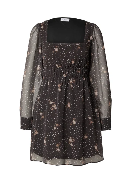 Miss Selfridge Haljina pijeska / smeđa crna