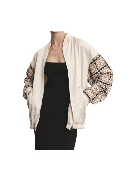 Kurtka bomber Akep biały