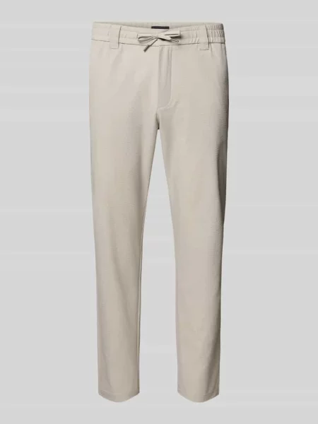 Chinosy krój tapered z tunelem Boss Orange