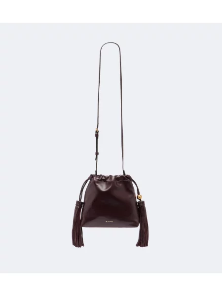 Geanta crossbody Etro din piele violet