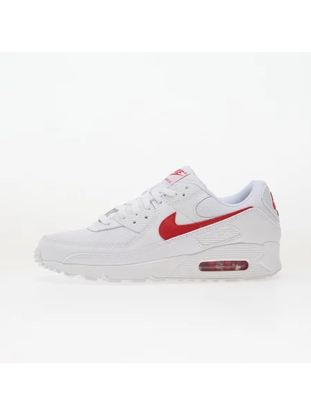 Tenisky Nike Air Max 90 White/ University Red-White EUR 41 bílé