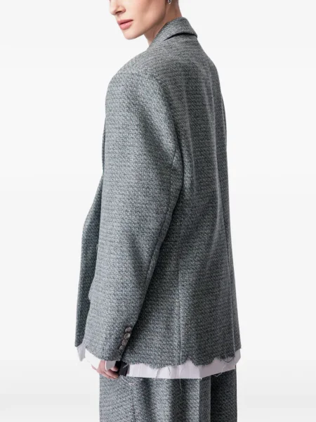 Sacou Article Ten din tweed gri