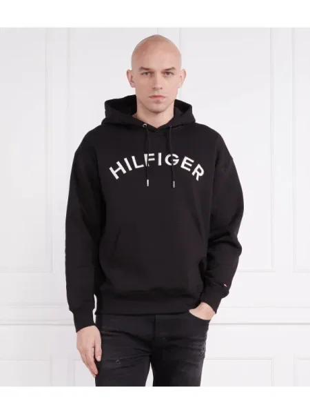 Tommy Hilfiger Hanorac HILFIGER ARCHED negru