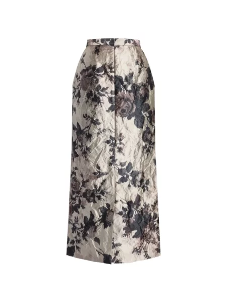 Fustă midi Erdem cu model floral cu imagine