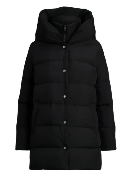 Palton Lauren Ralph Lauren cu glugă negru