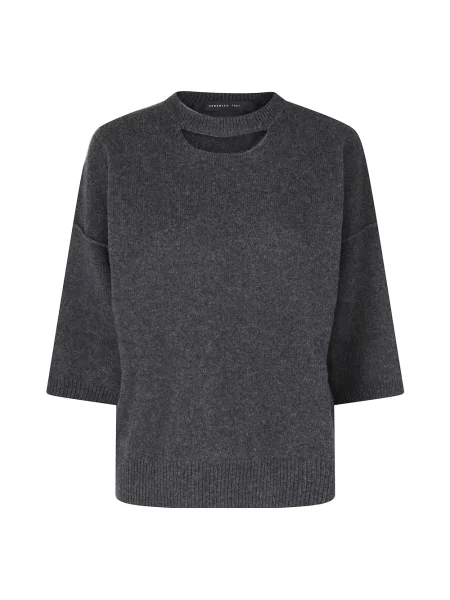 Sweter Federica Tosi szary