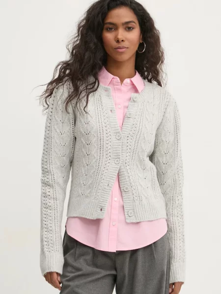 Жилетка Hollister Co. сиво