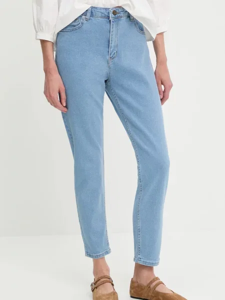 Дънки Answear Lab синьо