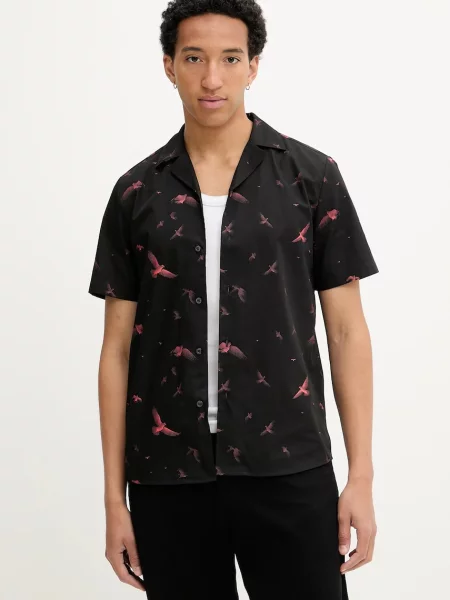 HUGO cămașă din regular negru