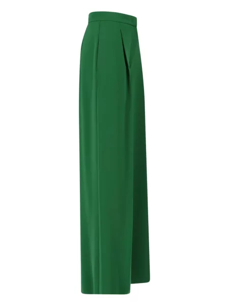 Pantaloni Max Mara plisate verde