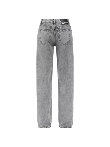 Дънки Karl Lagerfeld Jeans сиво