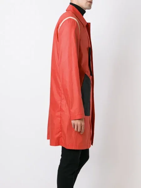 Kabát Helmut Lang Pre-owned červený