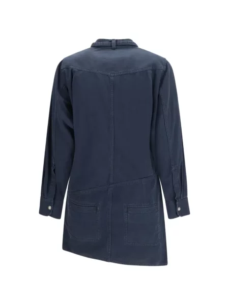 Rochie mini Marant Etoile asimetrică negru