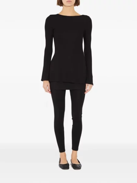Lung tricou The Park negru