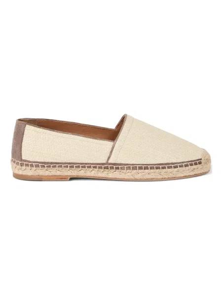 Espadryle Brunello Cucinelli beżowe