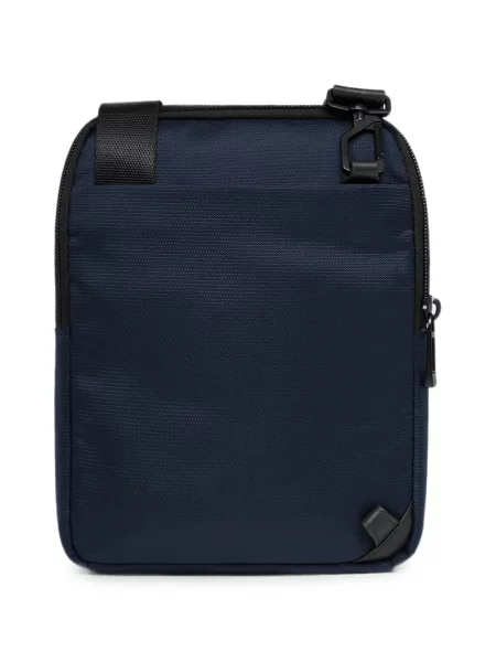 Crossbody torba Piquadro s autogramom plava