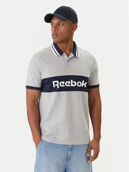 Reebok Поло Arter сірий