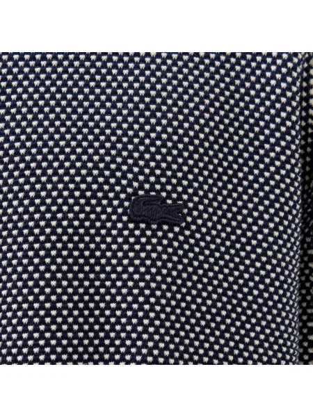 Lacoste Sweter Relaxed Fit granatowy