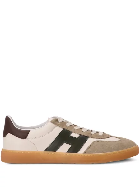 Sneakerși Hogan din piele alb