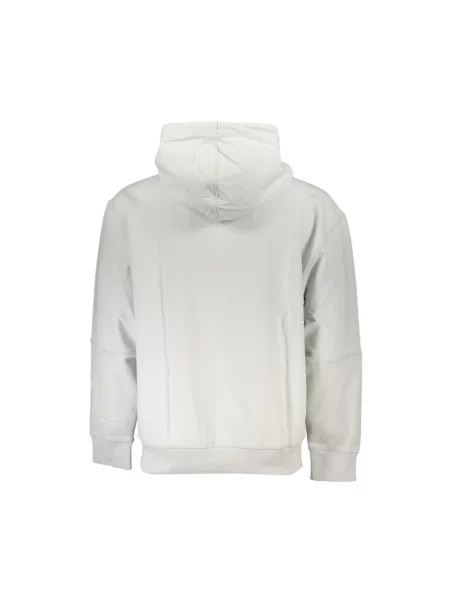 Bluza z kapturem Hugo Boss z długim rękawem szara