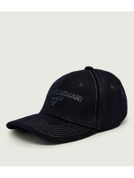 Emporio Armani De lână șapcă baseball