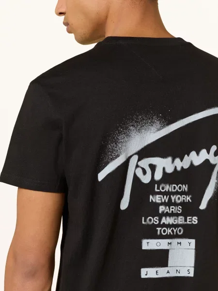 Tommy Jeans Tričko černá