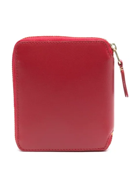 Portofel Comme Des Garçons Wallet din piele roșu