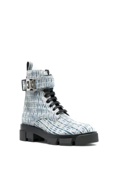 Botki Givenchy niebieskie