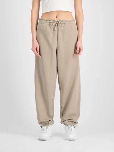 Alpha Industries Teplákové nohavice Essentials béžová