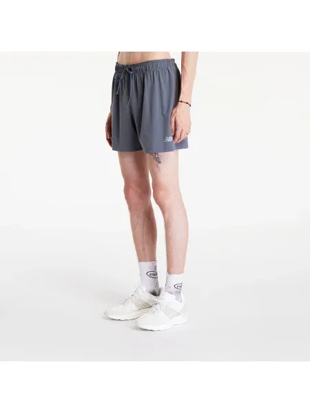 Къс панталон за бягане New Balance сиво
