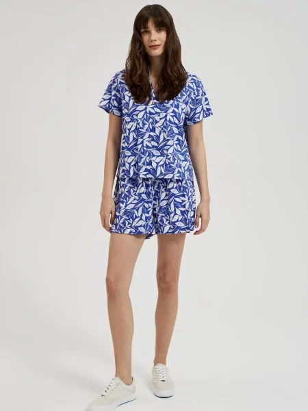 Pantaloni scurți Marisse albastru