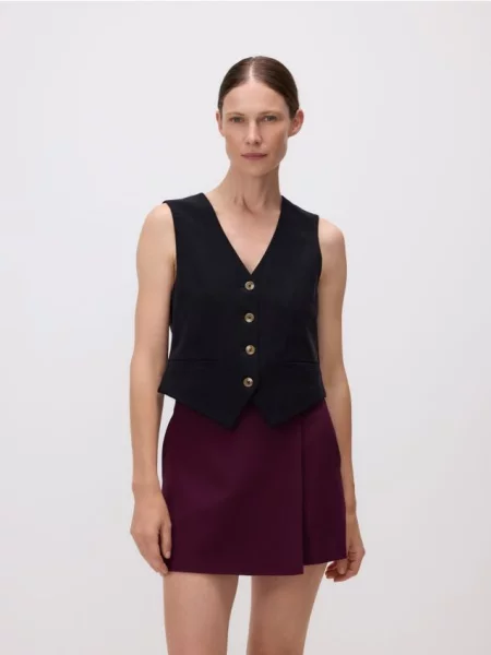 Reserved Спідниця-шорти з дерево червоне