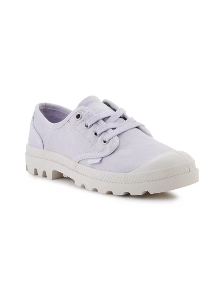 Keprové tenisky Palladium fialové