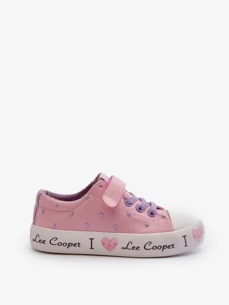 Gyerek tornacipő Lee Cooper fehér